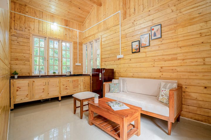 Modern wood interior